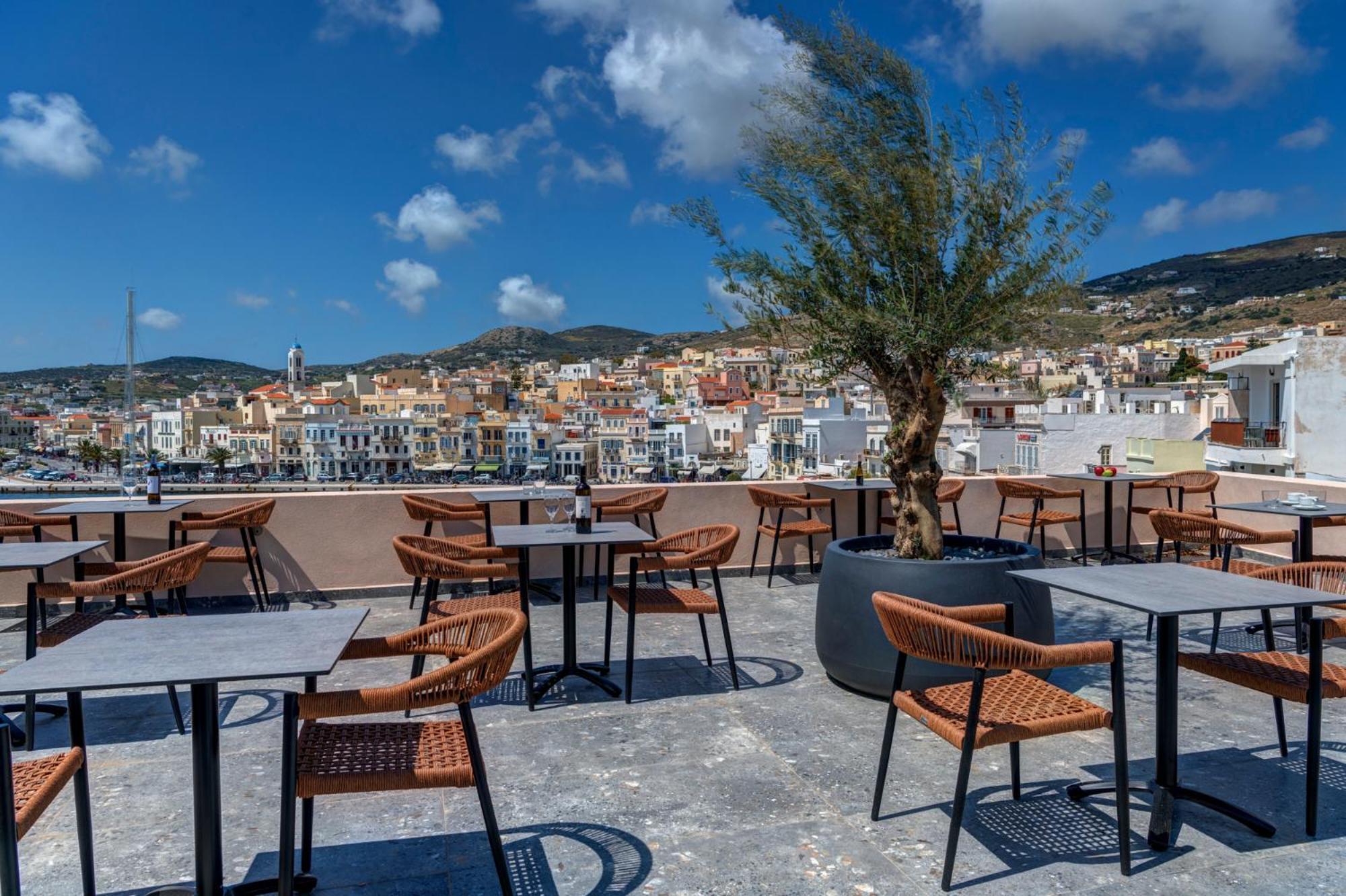 Eclectic Syros Bed & Breakfast Ermoupoli Bagian luar foto